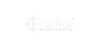 Logo Radial Engineering DI et réampli